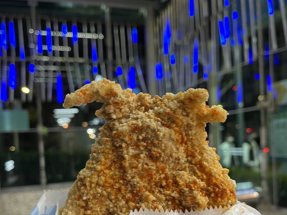 豪大大雞排整體外觀超大雞排夜晚士林夜市必吃