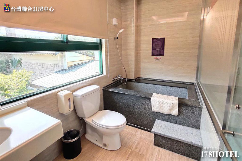 金湧泉SPA溫泉會館.北海樓精緻洋式雙人房 $2299元 起|含早餐+溫泉設施