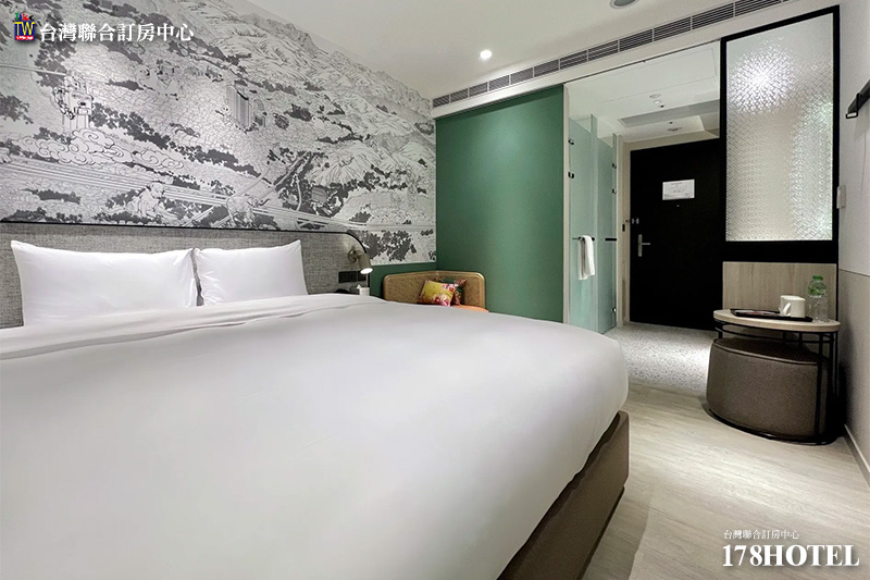 見潭璞旅.平日雙人房 $1999元 起|住進台北士林捷運旁中心,平價設計旅店