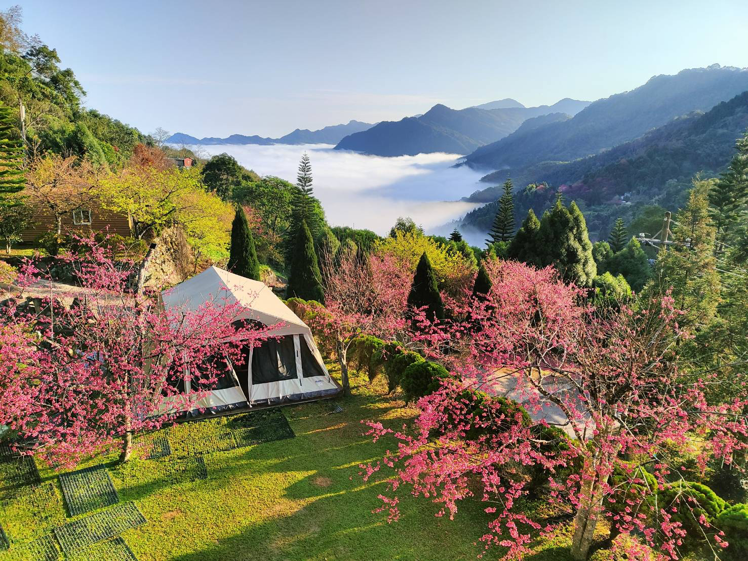 馬胎仙境露營區・兩天一夜含早餐平日每人 $840元 起｜新竹山林包棟露營秘境
