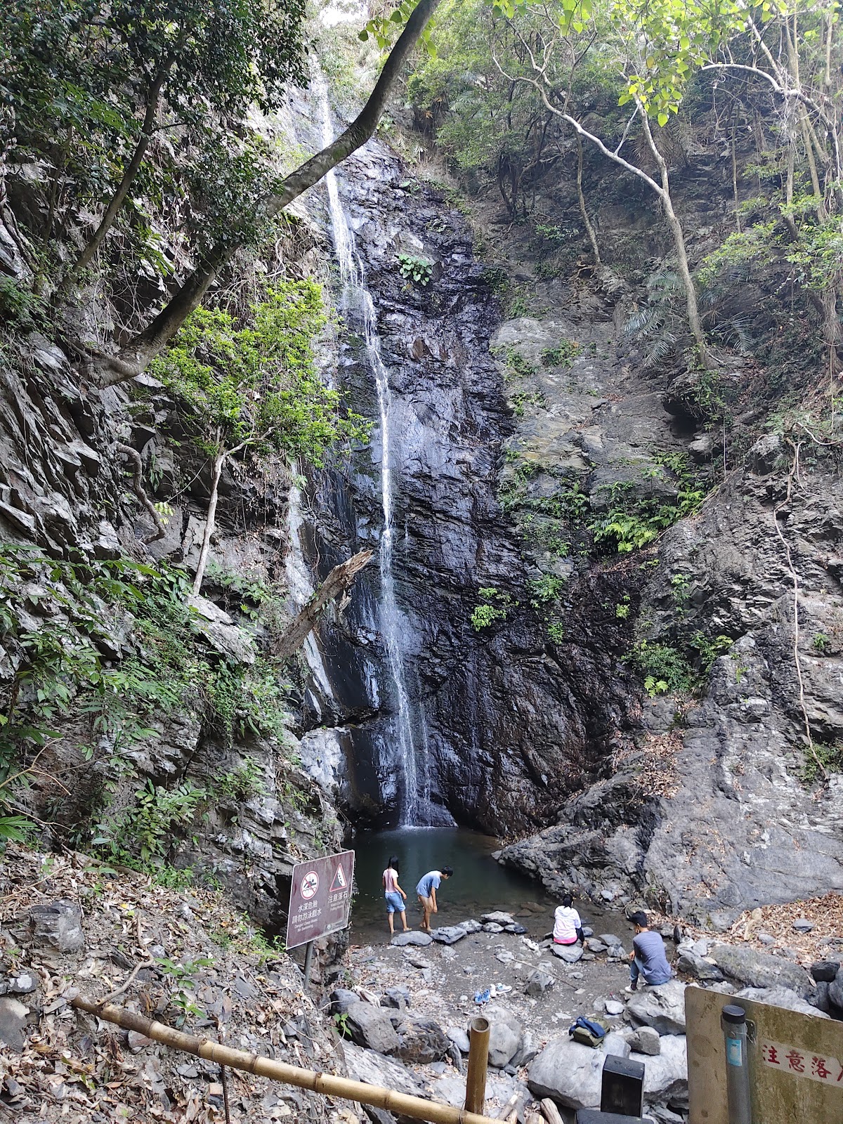 大津瀑布 步道山林景觀 高雄茂林