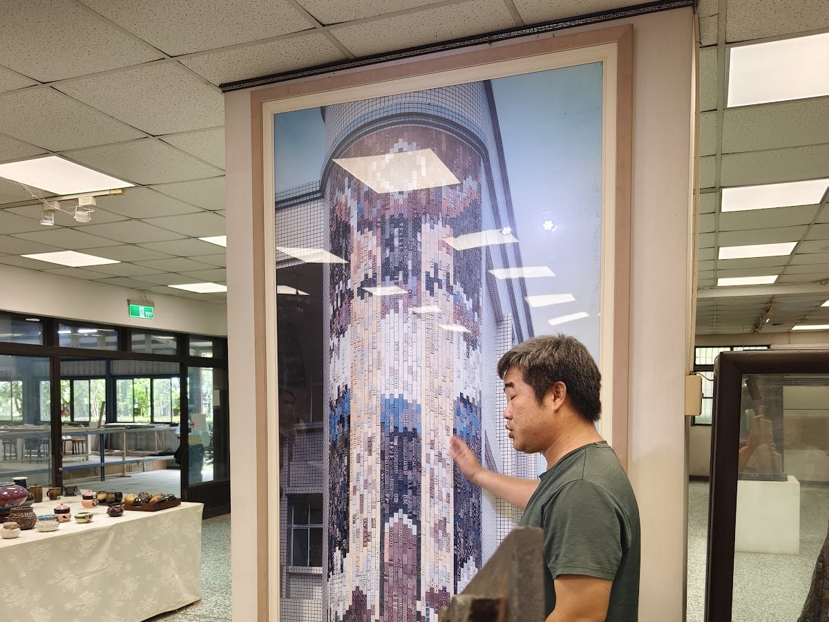 美濃客家文物館互動藝術裝置與陶瓷展品