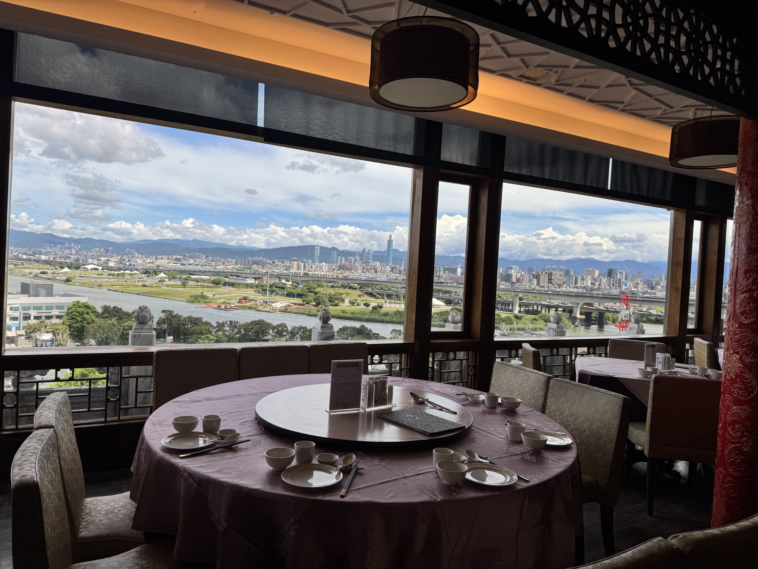 圓山飯店金龍客房周邊美食深度評測：圓山大飯店金龍餐廳窗景、烤鴨與港點一次看