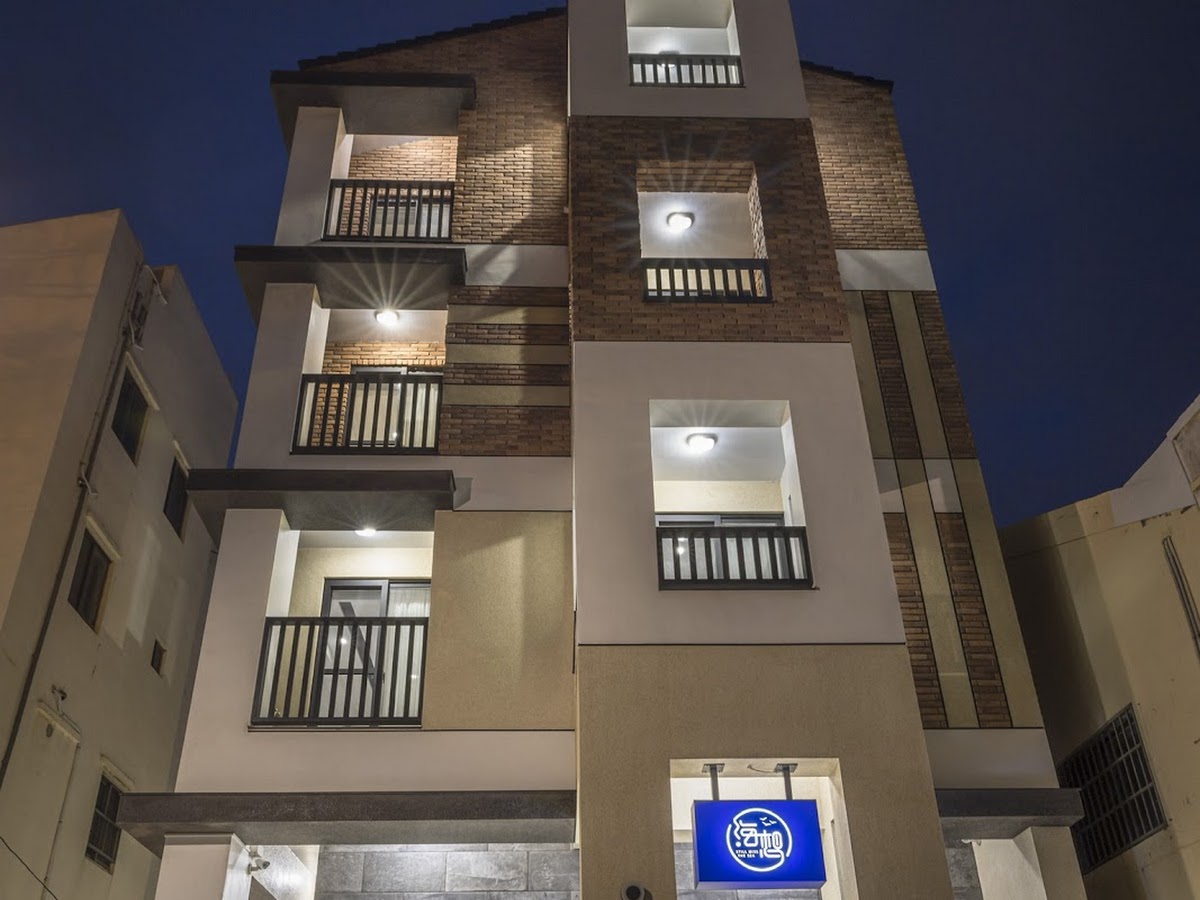 澎湖馬公住宿夜景 飯店外觀