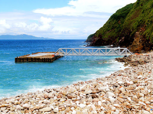 龜山島北岸碼頭登島周邊景色