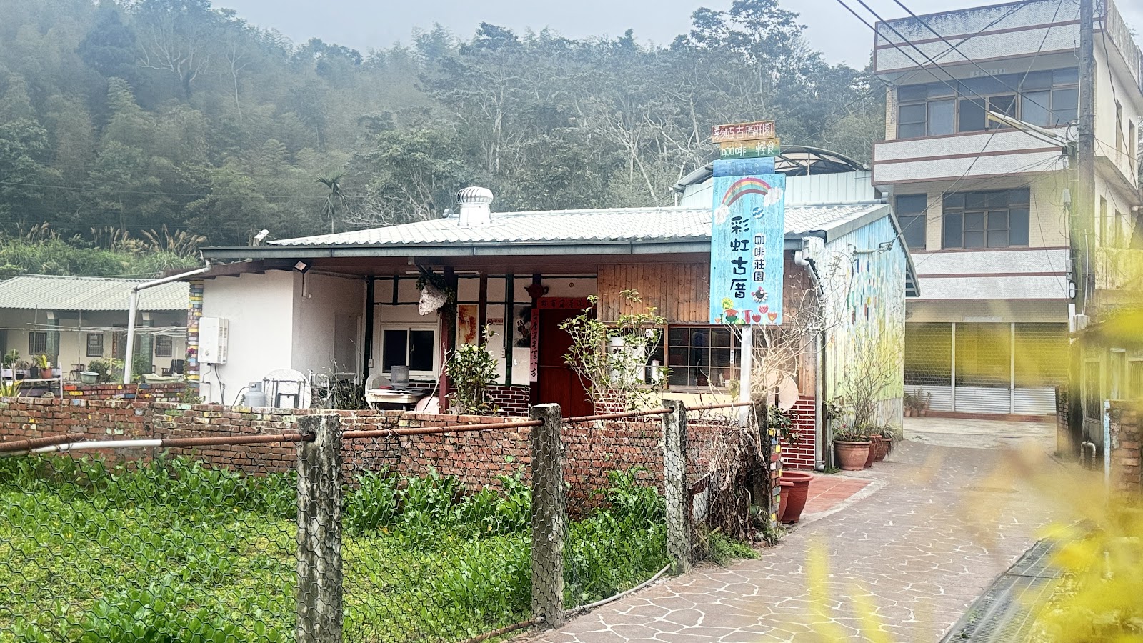 斗六太平老街巴洛克建築立面，百年歷史街景