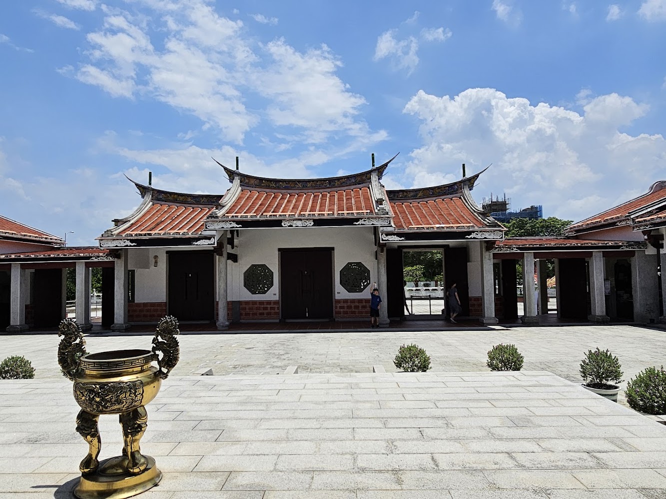 英才書院傳統建築庭院