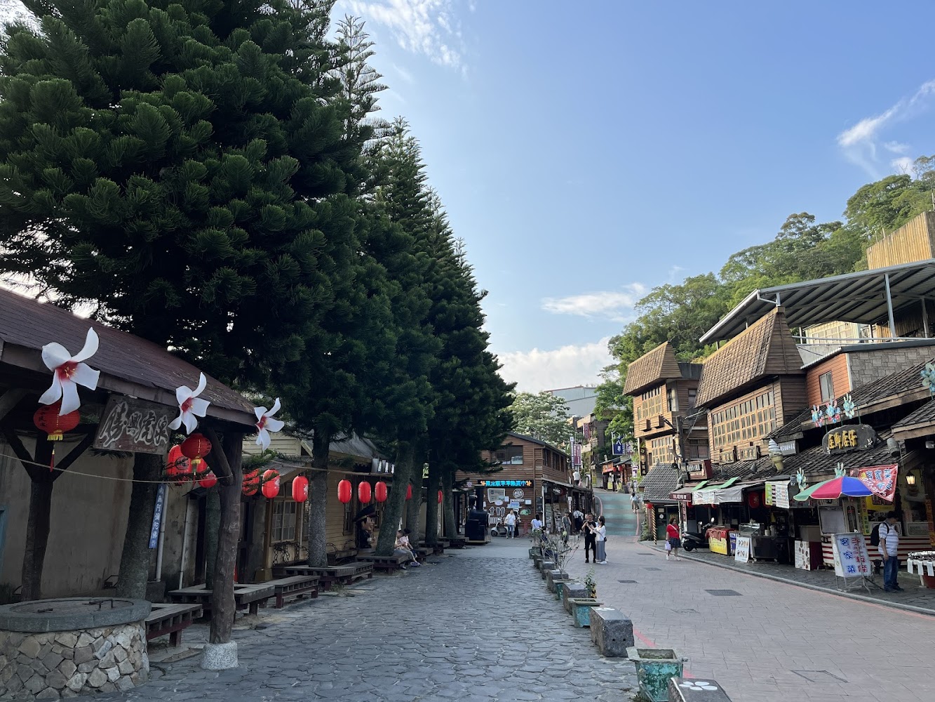 勝興車站周邊老街與懷舊商店