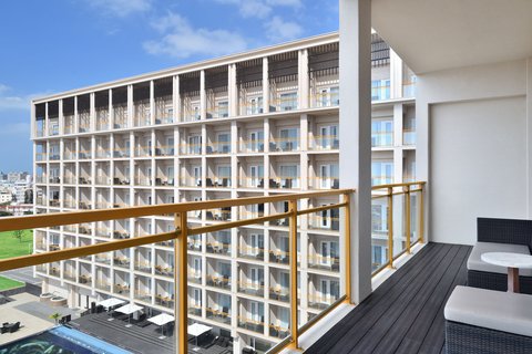 澎湖福朋喜來登酒店外觀與陽台