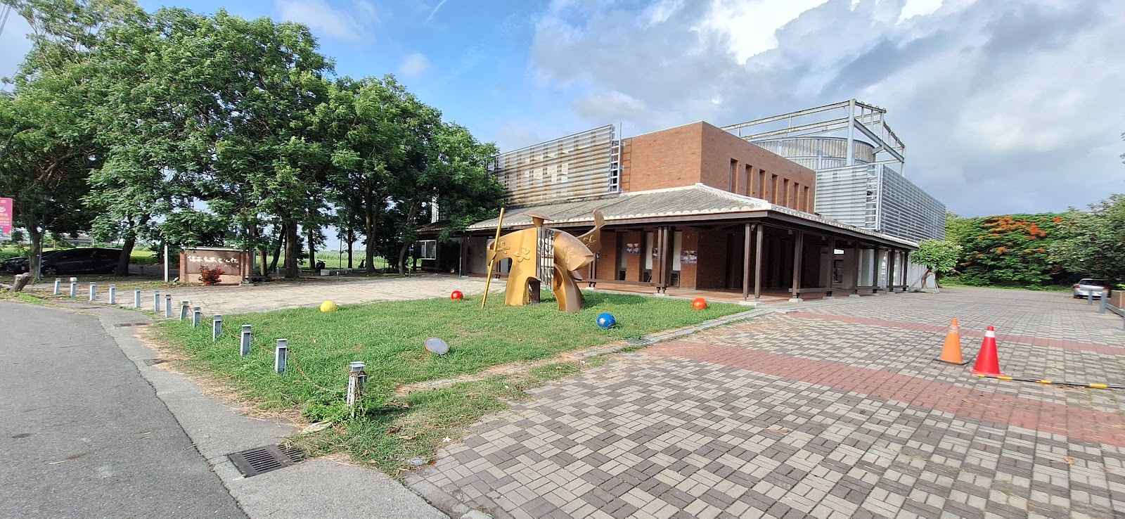 詔安客家文化館館外全景，雲林崙背旅遊景點