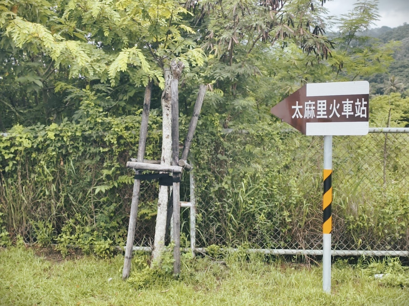 太麻里火車站指示牌