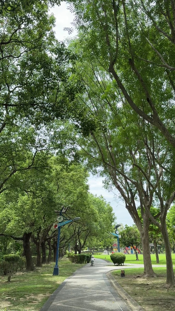 九二一震災紀念公園兒童遊樂設施與運動器材