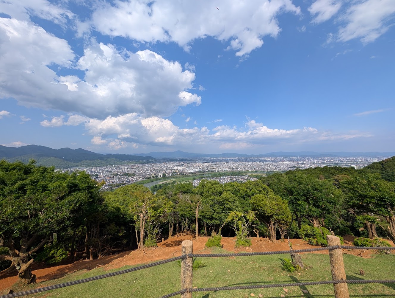 嵐山猴子公園高處展望