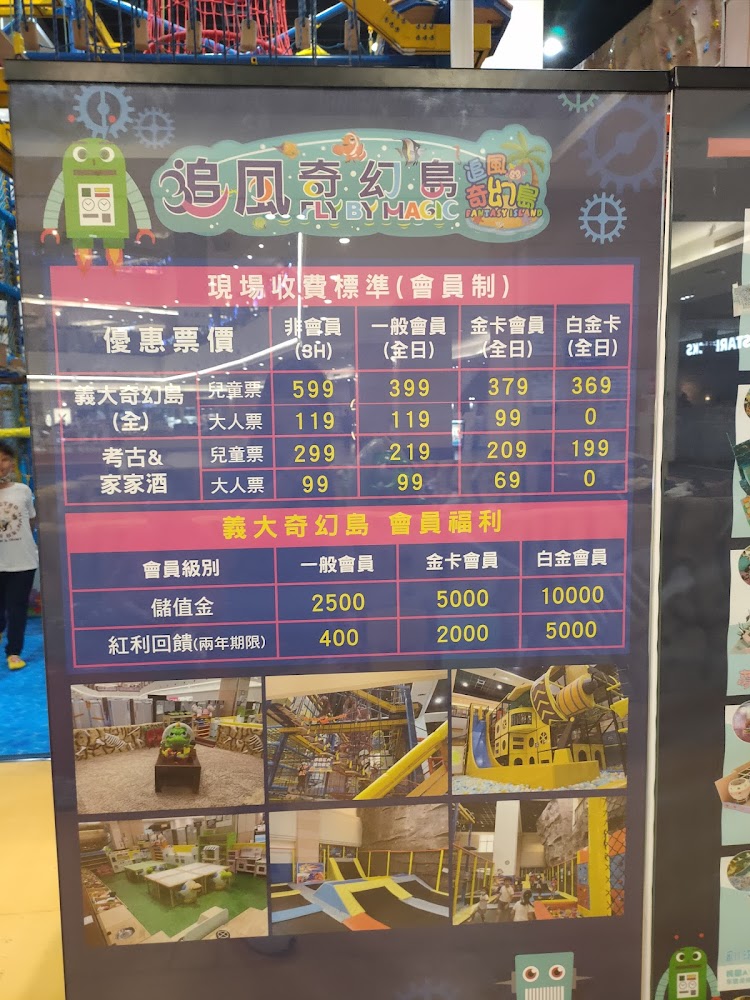 票價與會員資訊看板