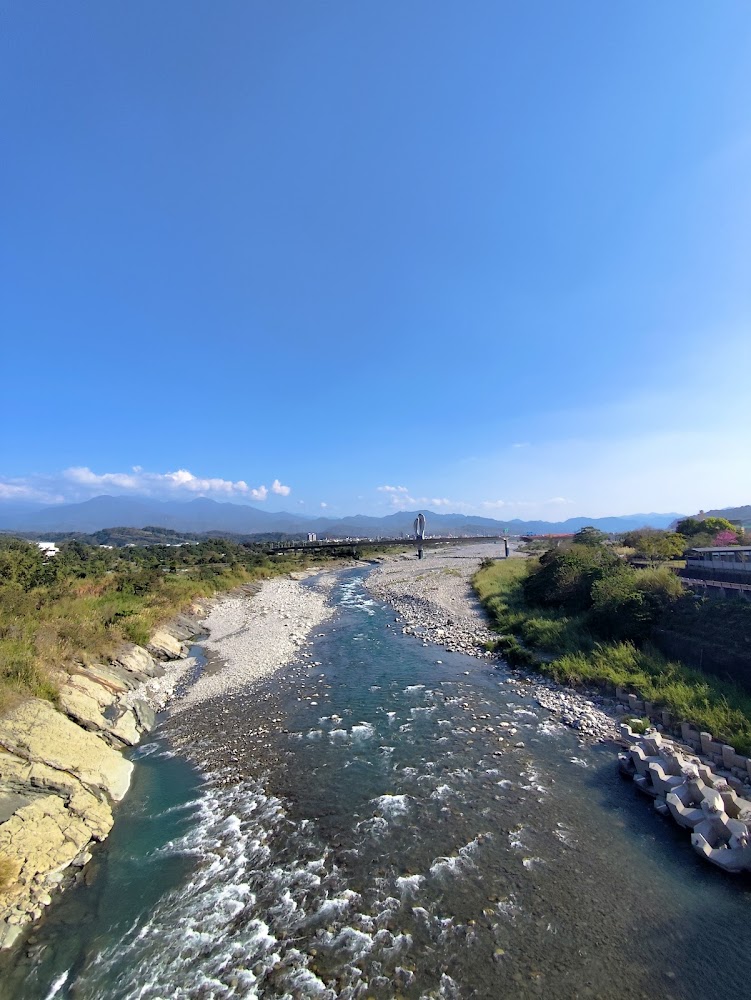 后豐鐵馬道沿線河景