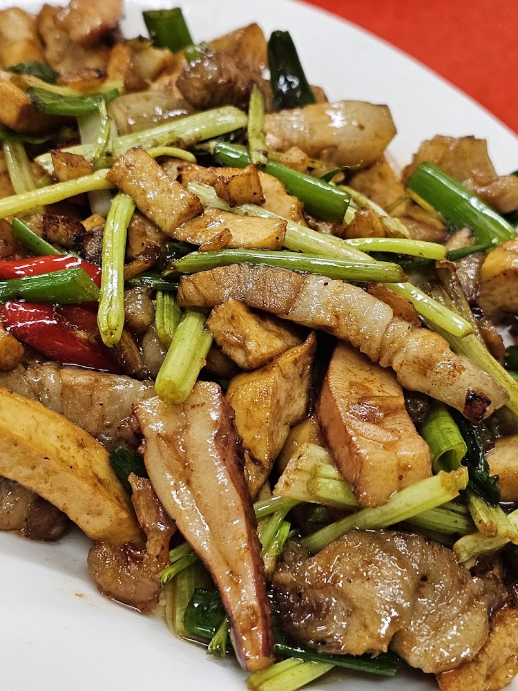 一品園熱炒豆乾肉絲