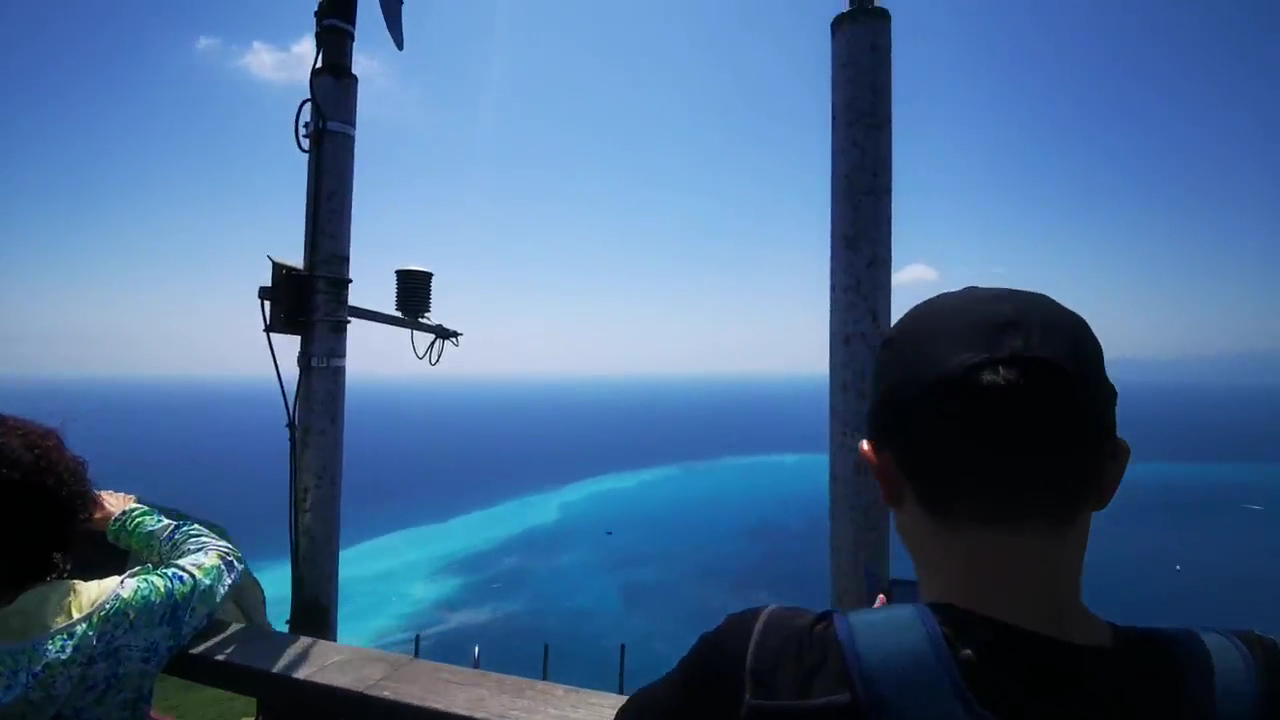 401高地觀景台遠眺海天一色