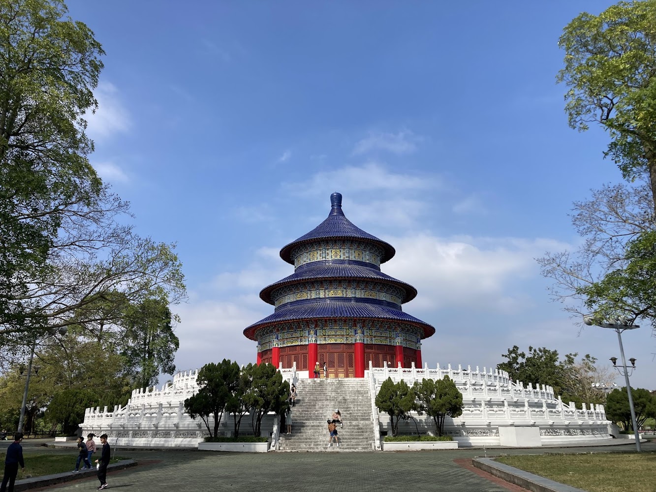 烏山頭水庫天壇建築