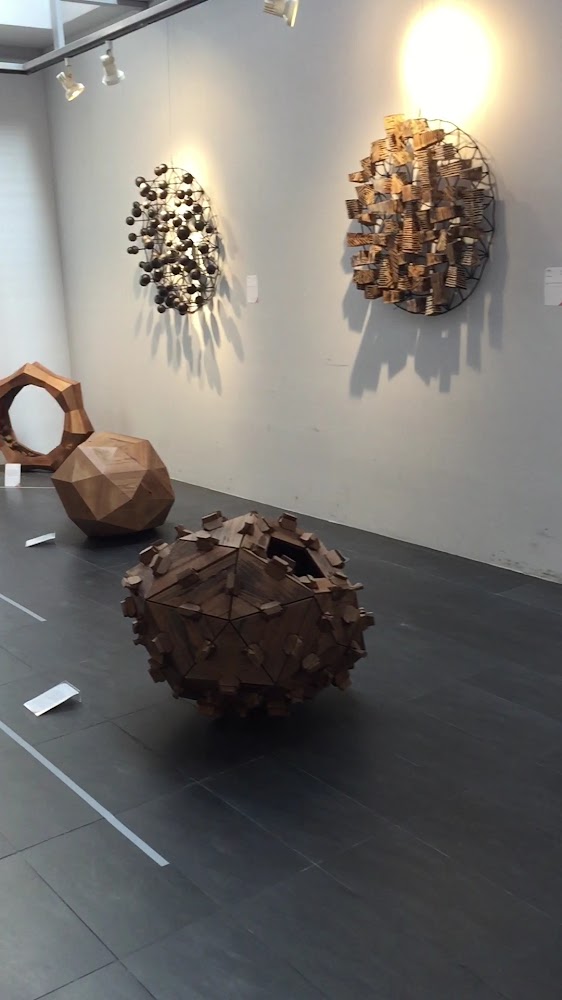木雕博物館內現代藝術展區
