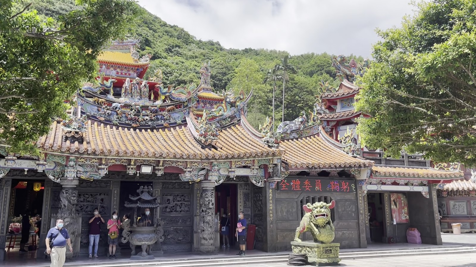 大里天公廟正面外觀，宜蘭頭城廟宇景點