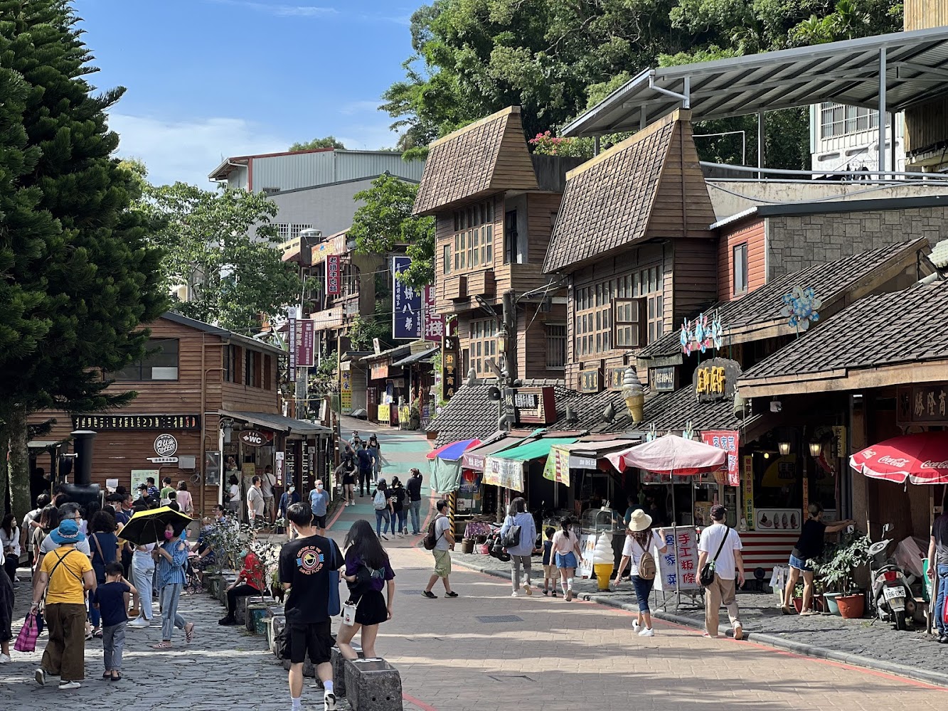 勝興站周邊老街與木造店家