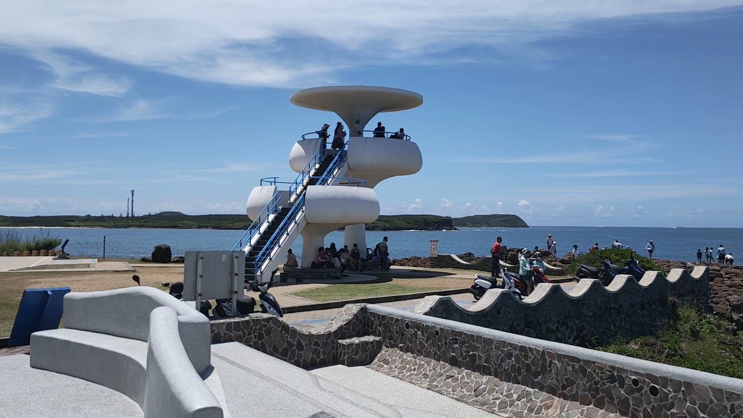 風櫃洞觀景台與海景