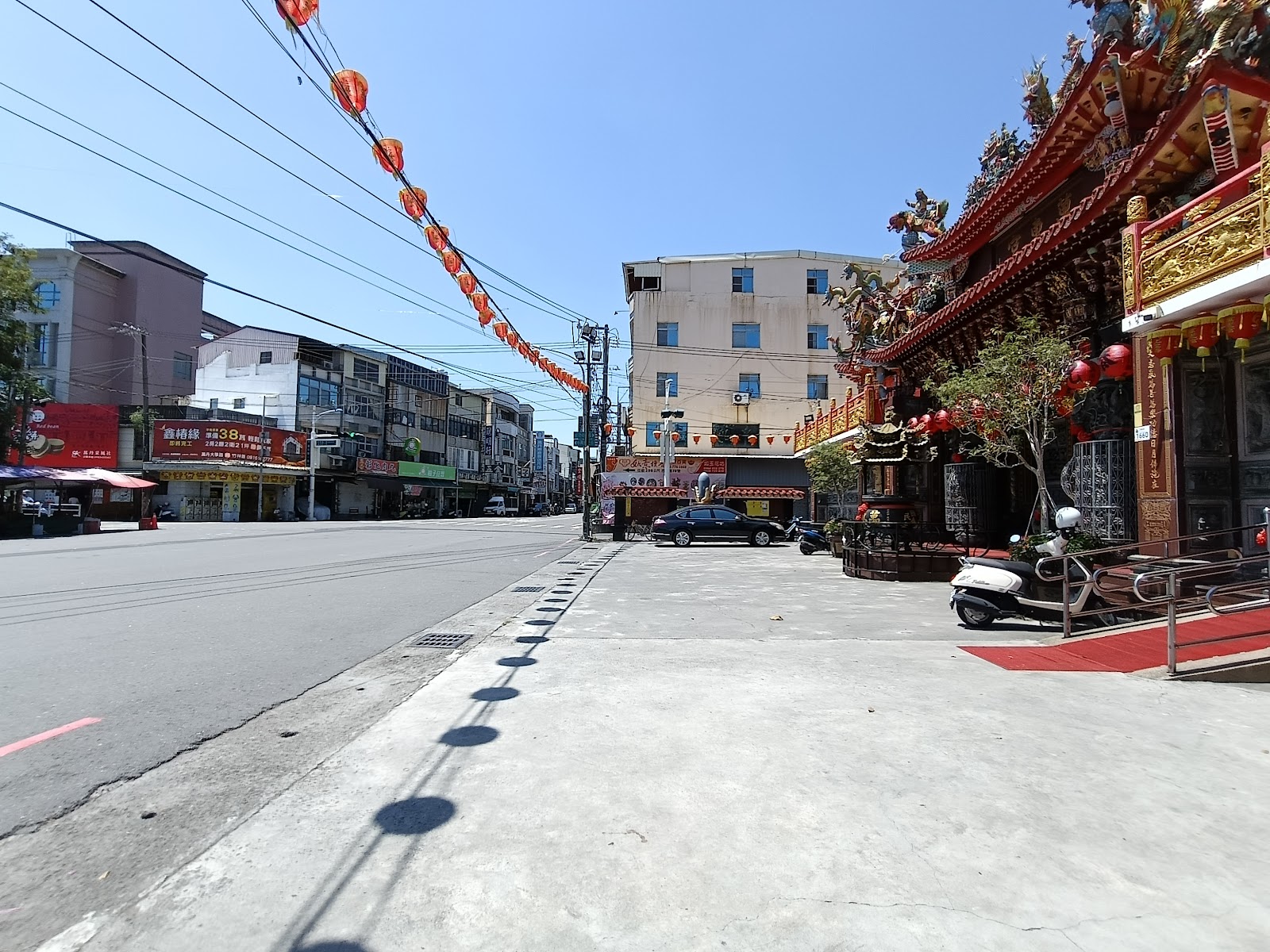 萬惠宮廟前廣場周邊商街屏東萬丹旅遊