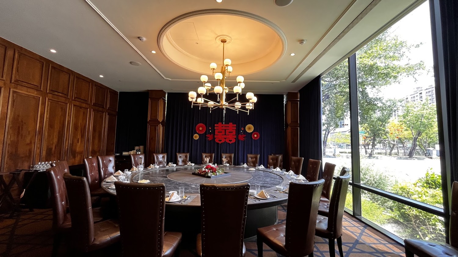 老新台菜十全店包廳空間