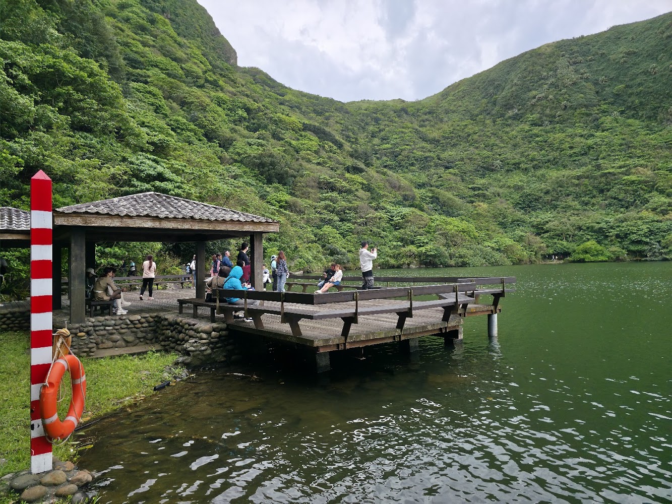 龜山島遊客服務中心周邊景色