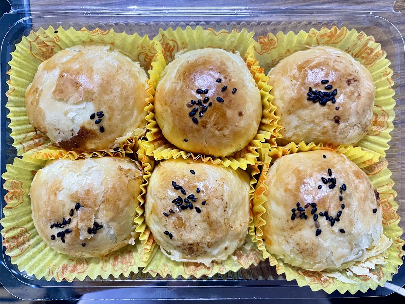 不二坊六顆裝蛋黃酥禮盒