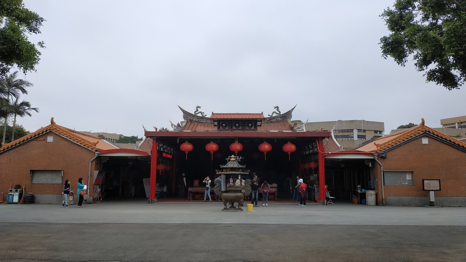 金山寺古蹟本體與香爐