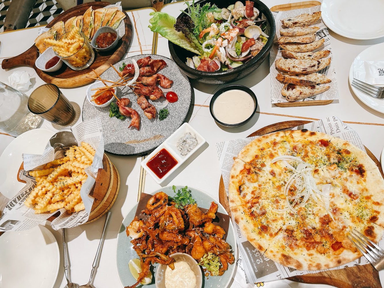 雛菊DAISY VILLA 多樣西式餐點拼盤