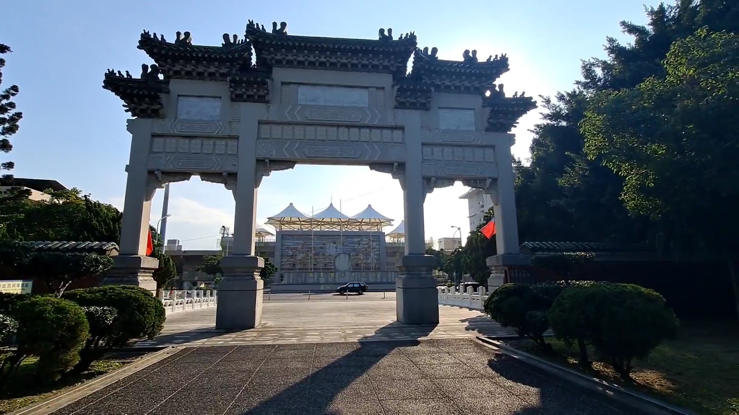 臺中市忠烈祠牌樓入口