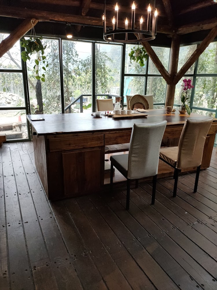 Hamoana星空帳篷露營地木屋餐廳空間