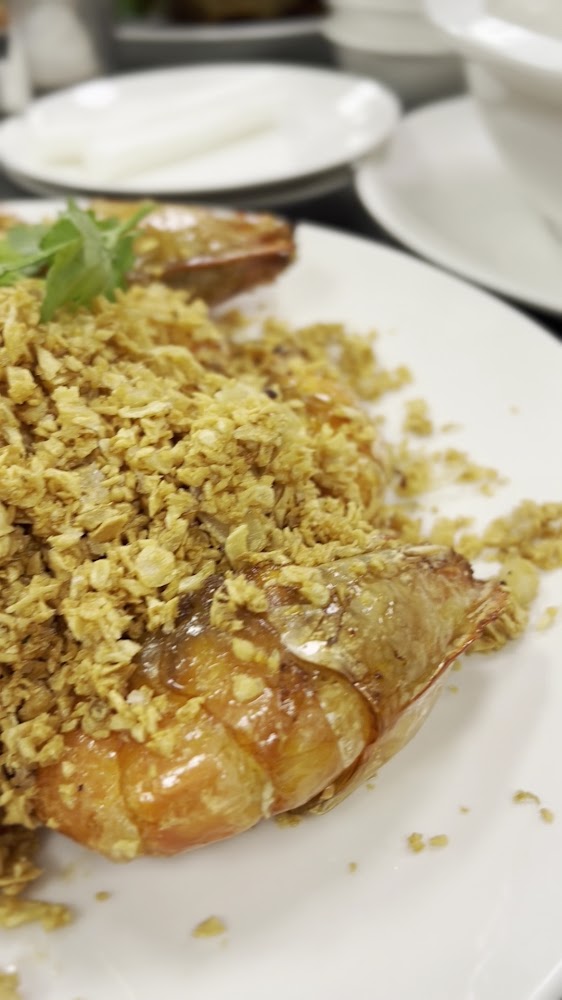 蒜酥蝦料理