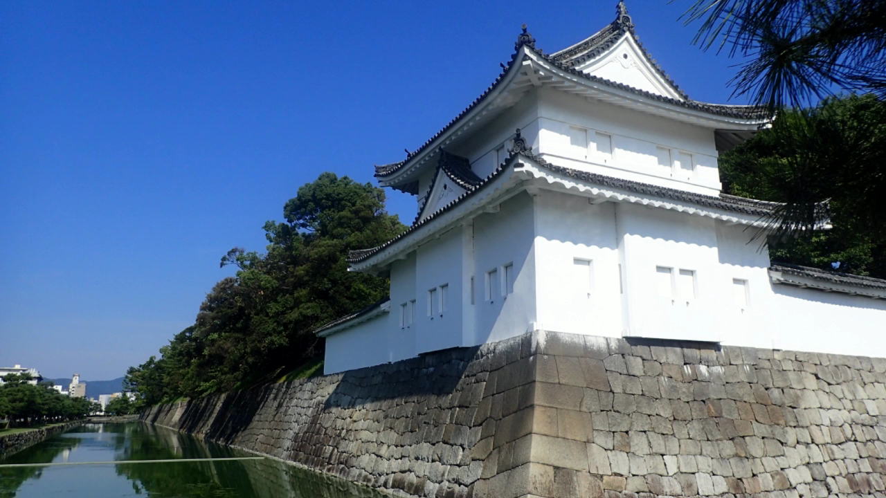 二條城護城河與城門