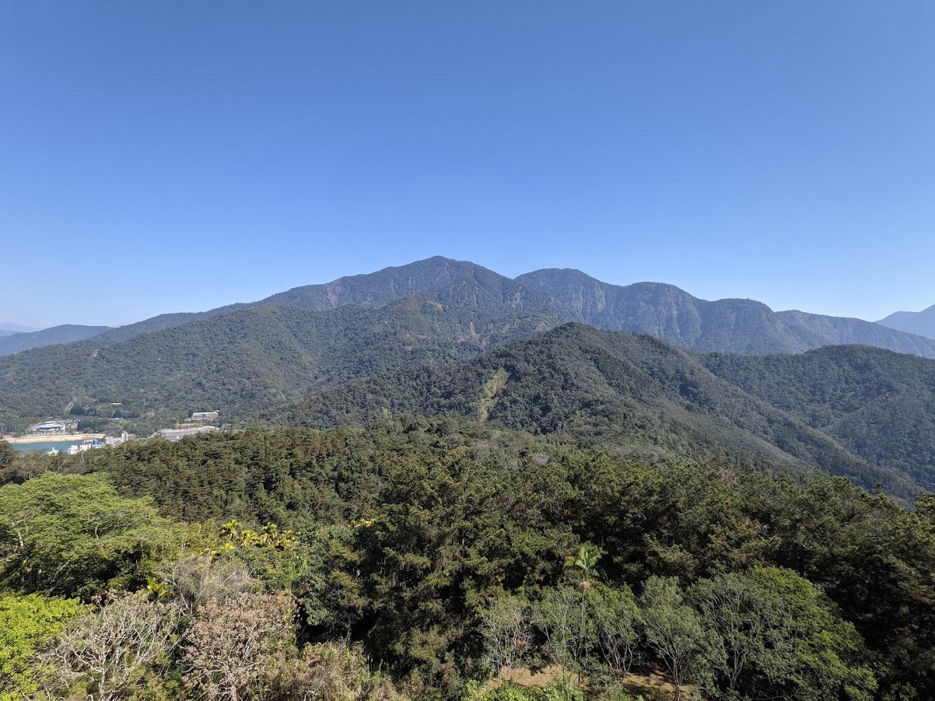 慈恩塔周邊山景