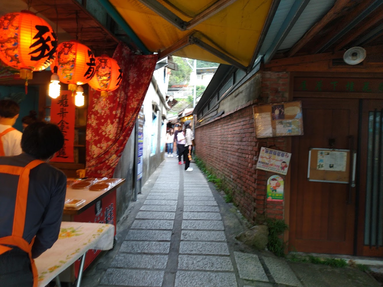 南庄老街桂花巷巷弄景色