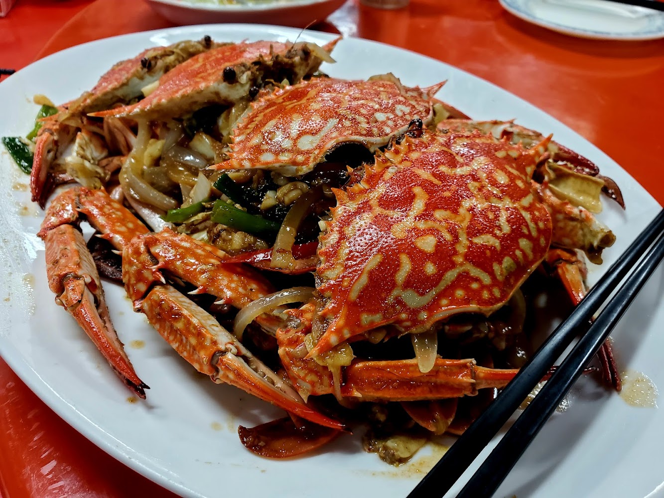 炒蟹料理