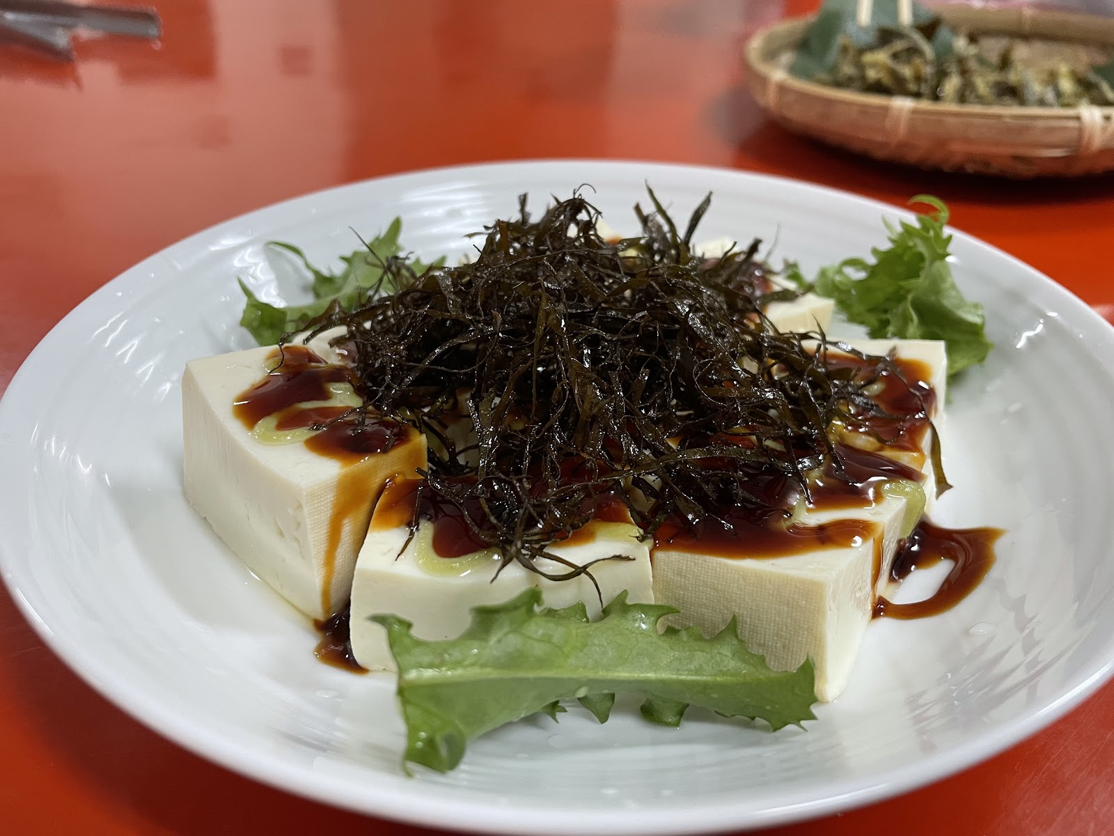 林園茶香美食田媽媽茶葉豆腐料理,嘉義山城特色無菜單佳餚