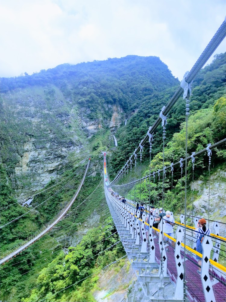 雙龍瀑布山林環境