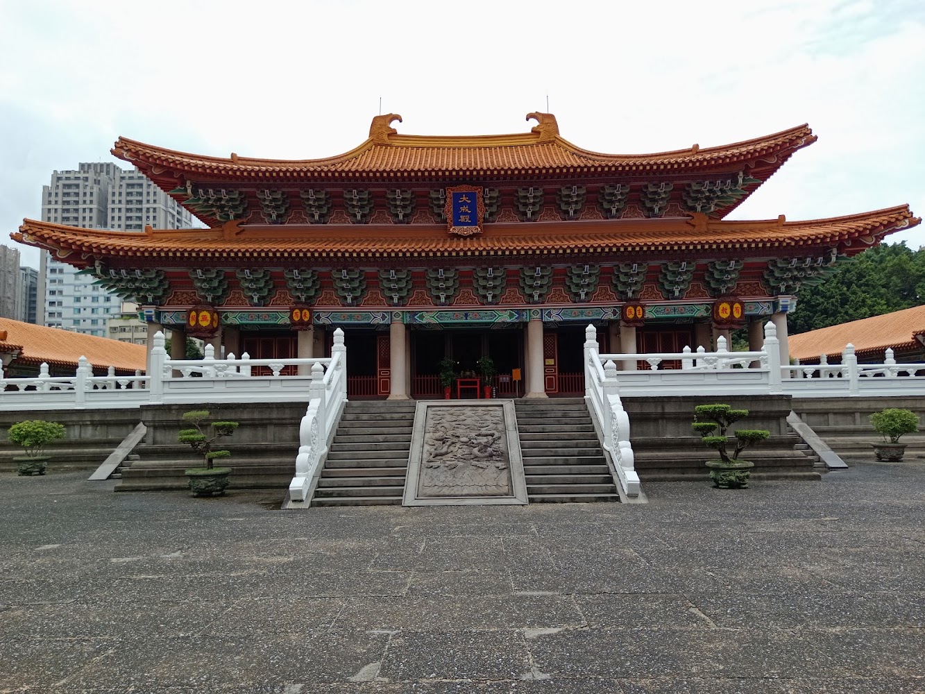 臺中孔廟主建築與廣場