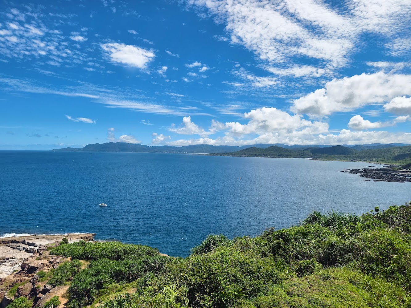 龍洞灣岬遼闊海景與高視角地形景觀