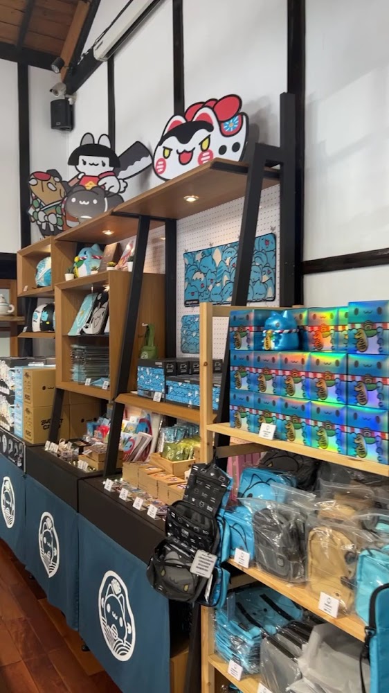 貓咪主題商品展示區