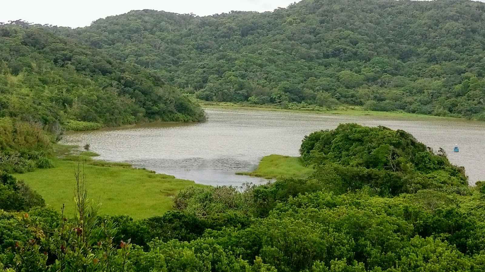 南仁湖湖泊全景山林 屏東滿州