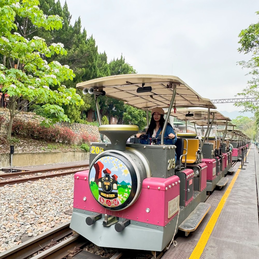 龍騰站迷你鐵道自行車外觀