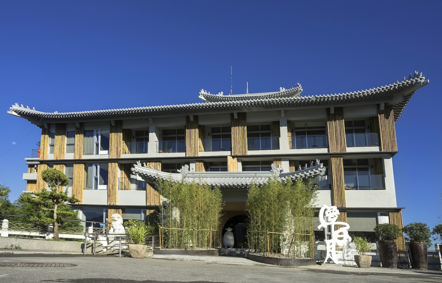 承億文旅潭日月外觀設計