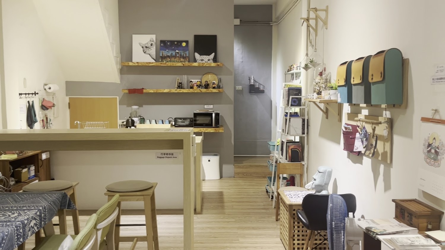 KM Hostel 距離輕旅背包客棧公共空間