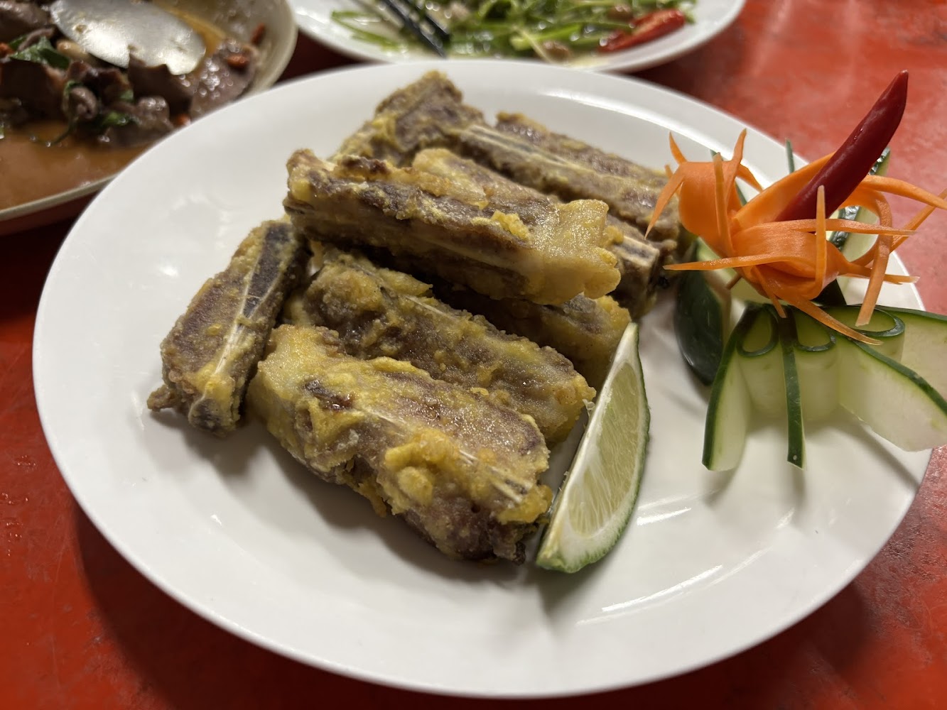 炸排骨料理