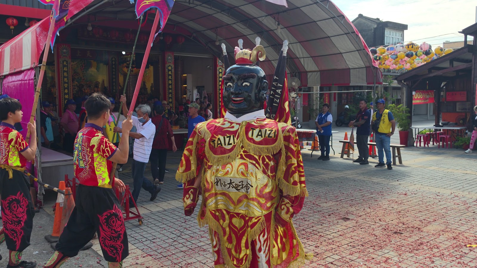 土庫順天宮廟會，太子爺神將出巡表演